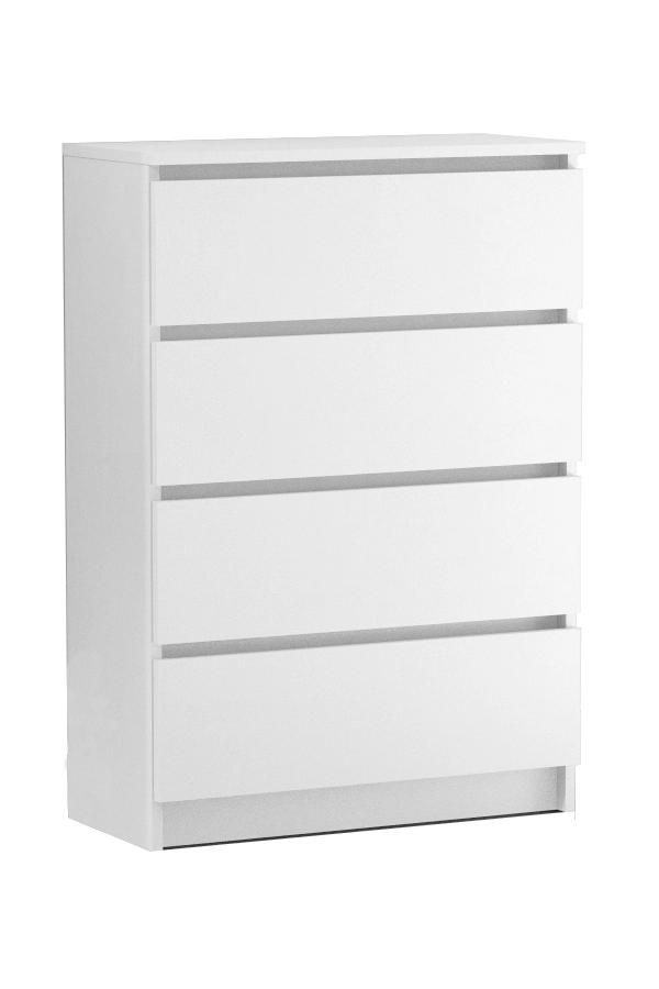 Komoda RICO 4S biała 80 cm